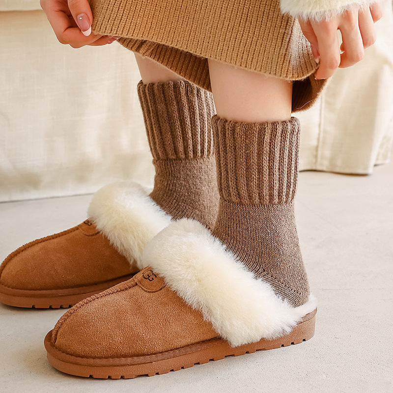 Cozy Sweater Socks